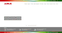 Desktop Screenshot of able.co.uk